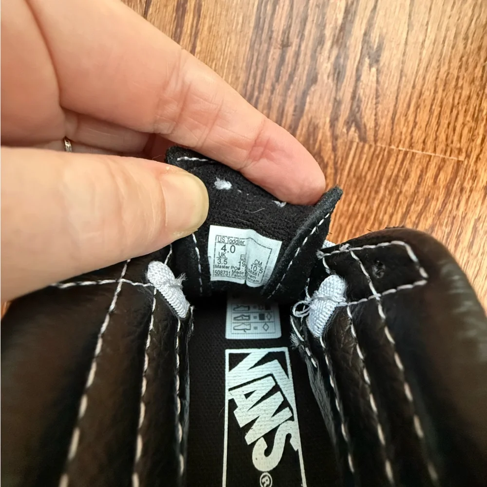 Vans Toddler Sk8-Hi Zip Shoe 4 - Picture 8 of 8